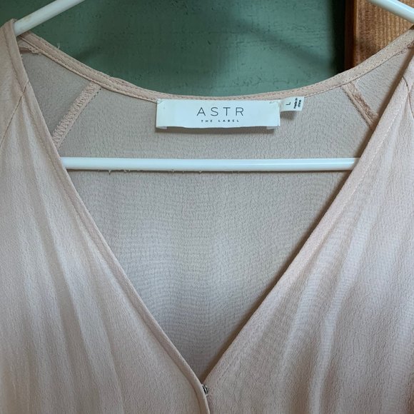 Astr Pink Wrap Dress Nordstrom - Picture 4 of 4